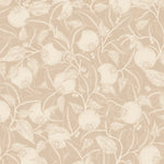 Summer Gray pomegranate granaatappel behang voor de kinderkamer en babykamer Dusty peach lichtroze