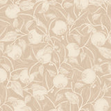 Summer Gray pomegranate granaatappel behang voor de kinderkamer en babykamer Dusty peach lichtroze