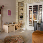 Summer Gray pomegranate granaatappel behang voor de kinderkamer en babykamer Gold Geel Goud