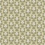 Summer Gray Wood Anemone beige bloemen behang voor de meisjeskamer of babykamer beige