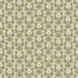 Summer Gray Wood Anemone beige bloemen behang voor de meisjeskamer of babykamer beige