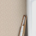 Summer Gray Doris bloemen behang voor de kinderkamer en babykamer pink roze 