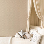 Summer Gray Doris bloemen behang voor de kinderkamer en babykamer pink roze 