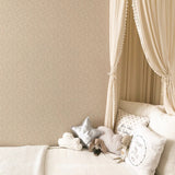 Summer Gray Doris bloemen behang voor de kinderkamer en babykamer pink roze 