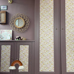 Summer Gray Doris bloemen behang voor de kinderkamer en babykamer pink roze lila