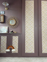 Summer Gray Doris bloemen behang voor de kinderkamer en babykamer pink roze lila