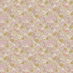 Summer Gray Doris bloemen behang voor de kinderkamer en babykamer pink roze lila