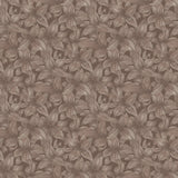 Summer Gray bloemen behang voor de kinderkamer folia clay red roest bruin