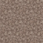 Summer Gray bloemen behang voor de kinderkamer folia clay red roest bruin