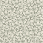 Summer Gray bloemen behang voor de kinderkamer folia laurel green groen