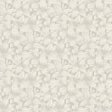 Summer Gray bloemen behang voor de kinderkamer folia soft sand zand beige