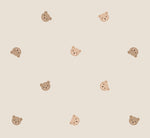 Volpracht Teddyberen behang voor de neutrale babykamer beige creme