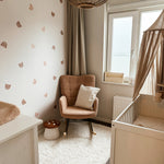 Volpracht Teddyberen behang voor de neutrale babykamer beige creme