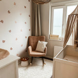 Volpracht Teddyberen behang voor de neutrale babykamer beige creme