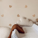 Volpracht Teddyberen behang voor de neutrale babykamer beige creme