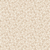 Volpracht bloemen behang voor meisjeskamer en babykamer bloesem beige
