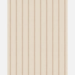 Lintjes Bo Studio Ditte strepen behang met stiksels voor de neutrale kinderkamer meisjeskamer jongenskamer en babykamer creme met karamel