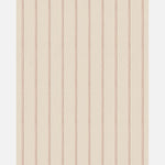 Lintjes Bo Studio Ditte strepen behang met stiksels voor de kinderkamer meisjeskamer en babykamer creme met roze