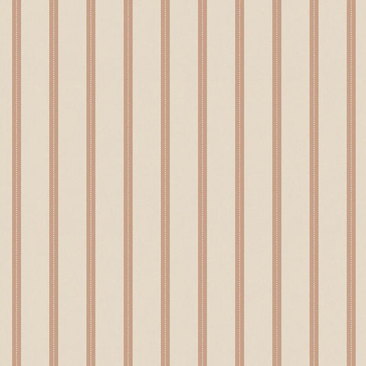 Strepen behang voor kinderkamer lintjes behang studio ditte meisjeskamer jongenskamer babykamer neutrale kinderkamer toffee op creme