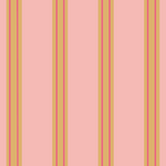 Gestreept behang voor de kinderkamer bibelotte juna candy roze karamel