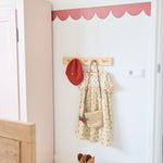 bibelotte behangrand kinderkamer met boogjes terra rabarber