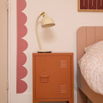 bibelotte behangrand kinderkamer met boogjes terra rabarber
