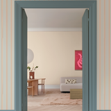 Gestreept behang voor de kinderkamer bibelotte juna mist lichtblauw creme bordeaux