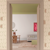 Stone Bibelotte organisch behang voor de kinderkamer beige roze