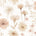 Pastelowe Love Flowers Meadow bloemenbehang voor meisjeskamer wit roze groen 