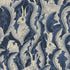 Langelid von Bromssen Hares in hiding hazen bosdieren behang blauw voor de kinderkamer