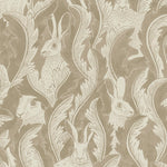 Langelid von bromssen hares in hiding hazen behang voor de kinderkamer taupe