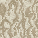 Langelid von bromssen hares in hiding hazen behang voor de kinderkamer taupe