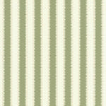 Langelid von Bromssen jagged stripe strepen behang voor de kinderkamer 
 groen