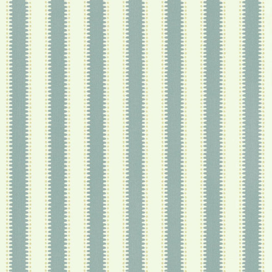Langelid von Bromssen jagged stripe strepen behang voor de kinderkamer turquoise blauw groen