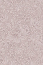 Pip Studio Eijffinger bloemenbehang voor de kinderkamer mauve 333102