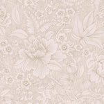 Pip Studio Eijffinger bloemenbehang voor de kinderkamer zand beige 333100