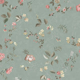 Pip Studio Eijffinger behang voor de kinderkamer tokyo blossom jade groen 333131