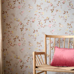 Pip Studio Eijffinger behang voor de kinderkamer tokyo blossom zand 333130