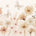 Pastelowe Love bloemenbehang mural voor de kinderkamer meisjeskamer babykamer roze 