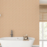Flower Shower behang kinderkamer bloemenbehang terra
