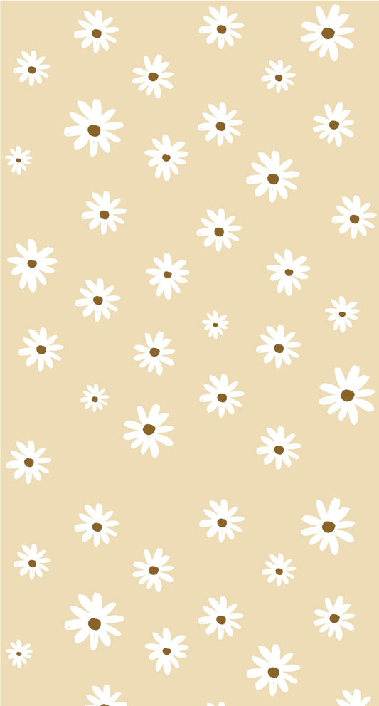 Bibelotte Wallpaper Daisy - Yellow