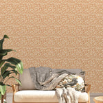 Flower Shower behang kinderkamer bloemenbehang terra