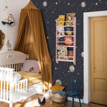 Dekornik behang voor de kinderkamer cosmos ruimte jongenskamer