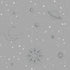 Little Amour ruimte behang space stars grijs