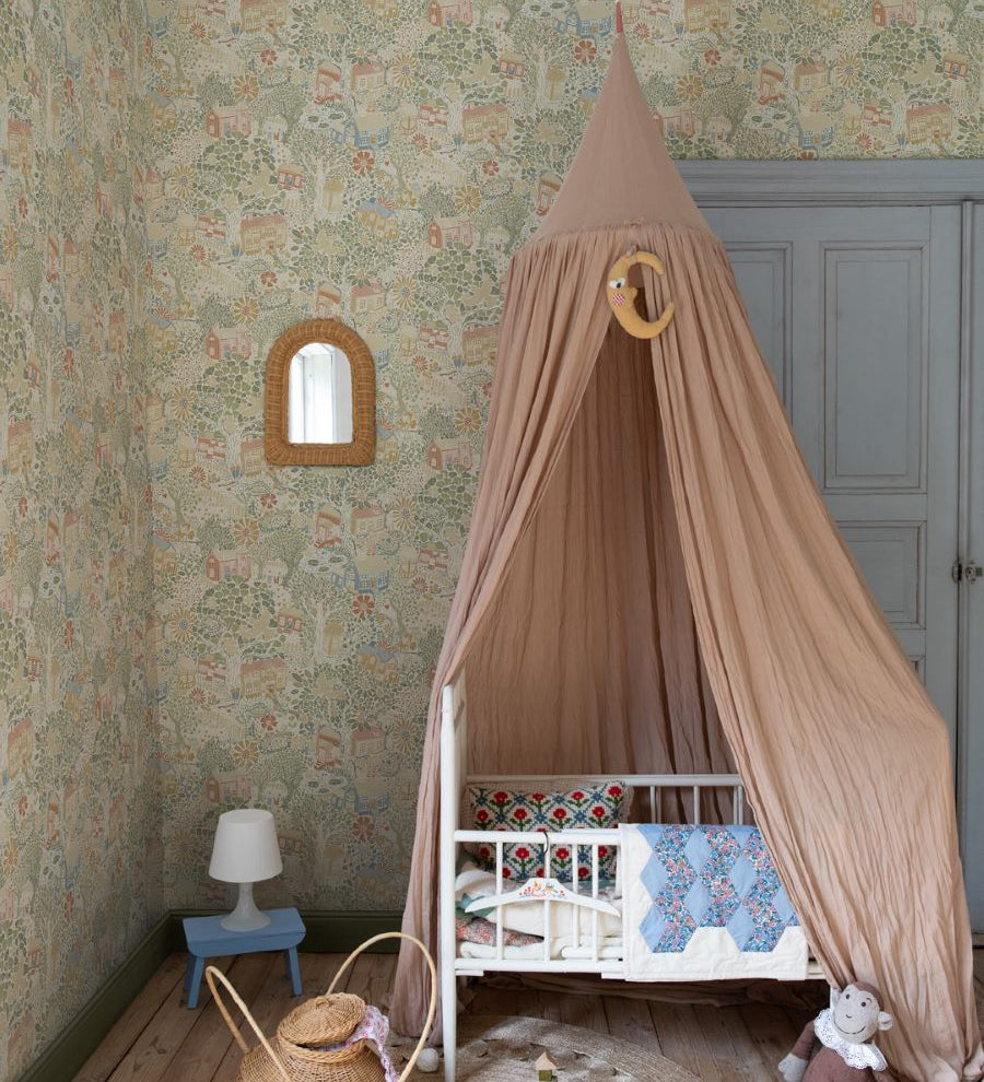 Midbec Bygga Bo Behang voor de kinderkamer Kleur