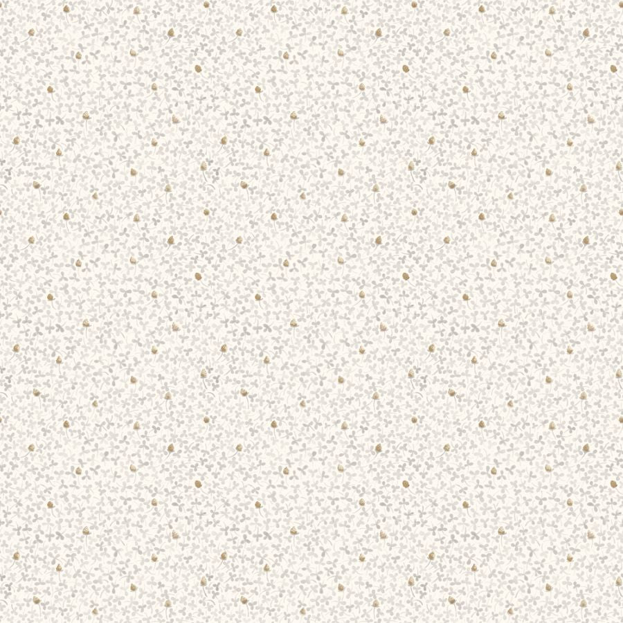 Midbec Behang Clover - Beige | Trendy Kinderbehang