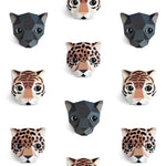 Studio Ditte behang voor de kinderkamer panthera panters en tijgers