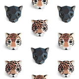 Studio Ditte behang voor de kinderkamer panthera panters en tijgers
