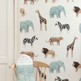 Studio Ditte Safari behang voor de kinderkamer