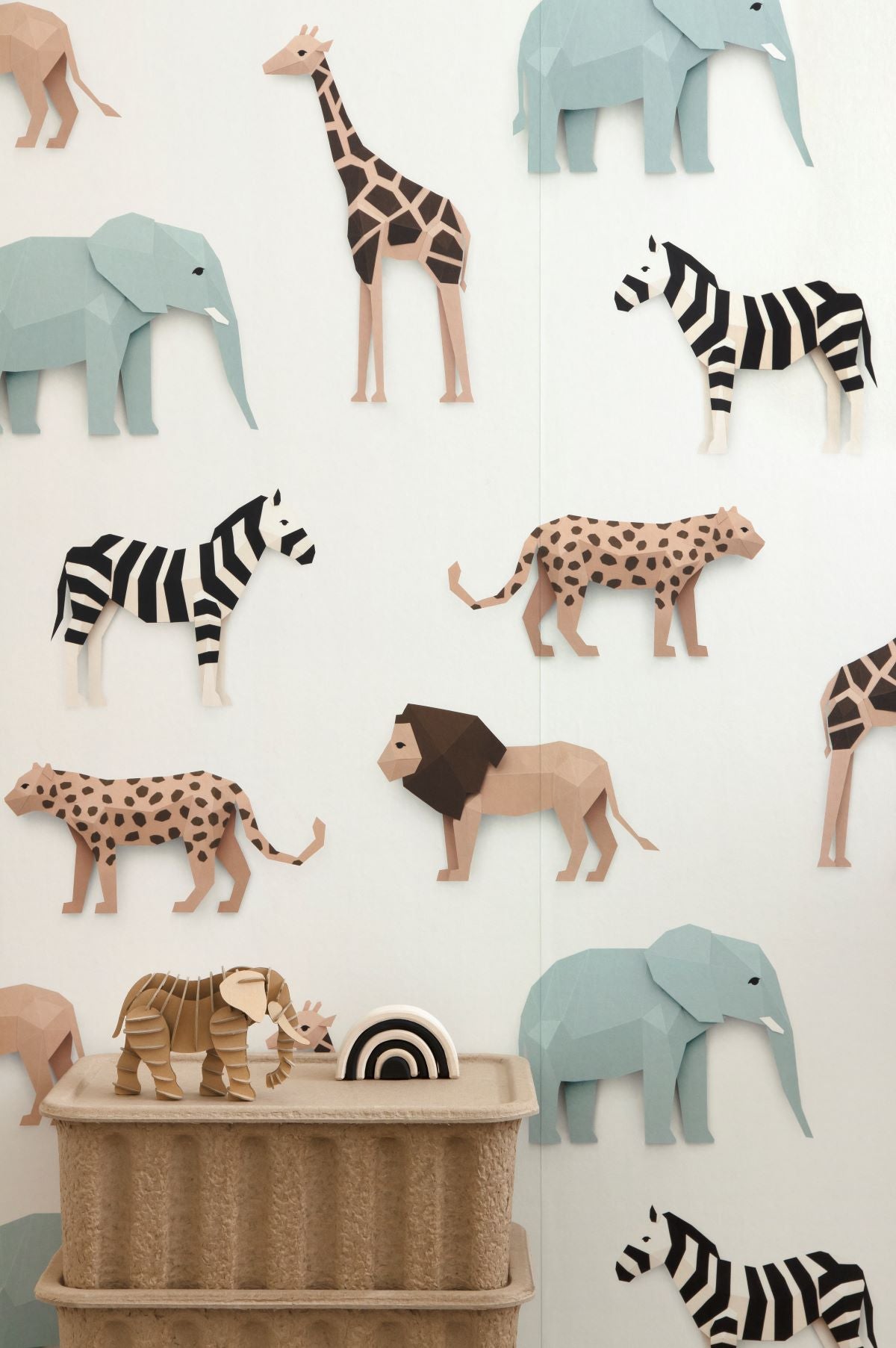 Studio Ditte Safari behang voor de kinderkamer